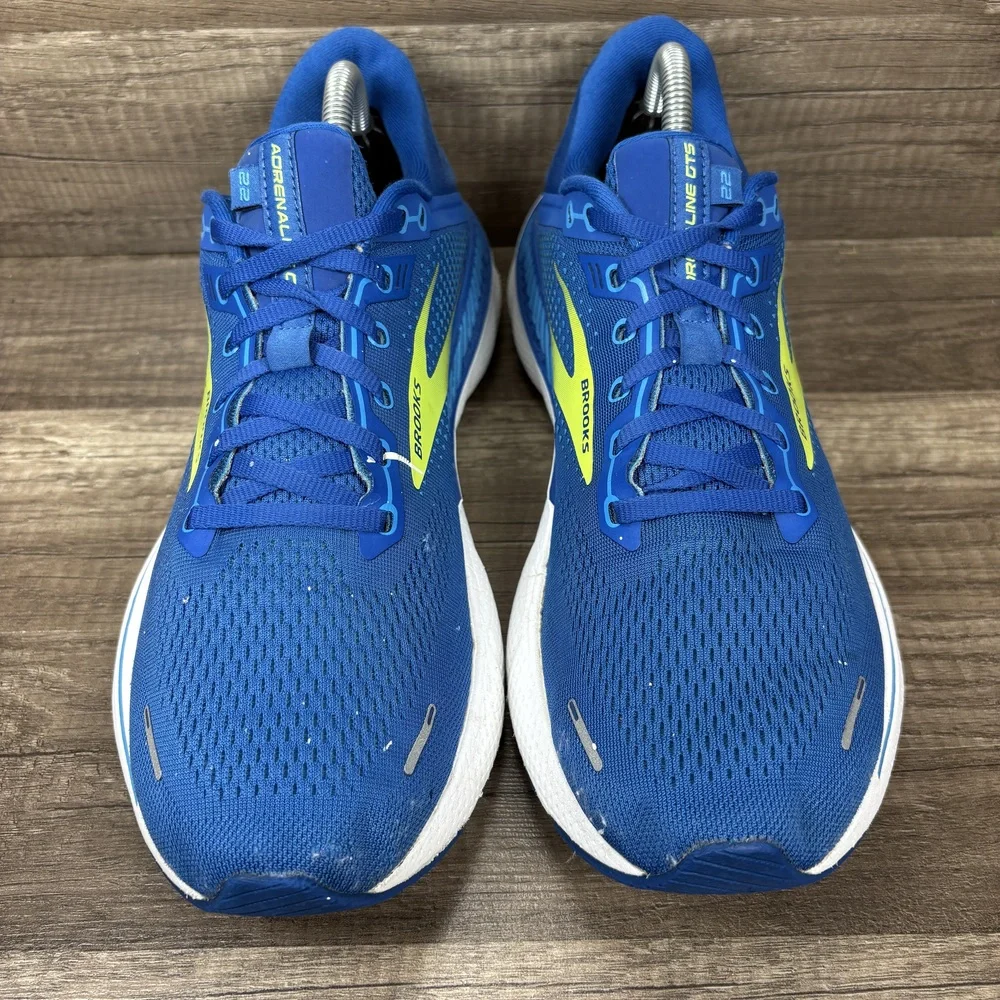 Brooks Adrenaline GTS 22 Blue Mens US Size 10.5 1103661D482 Running Shoes
